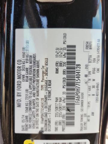 2014 FORD FUSION SE #3316849706