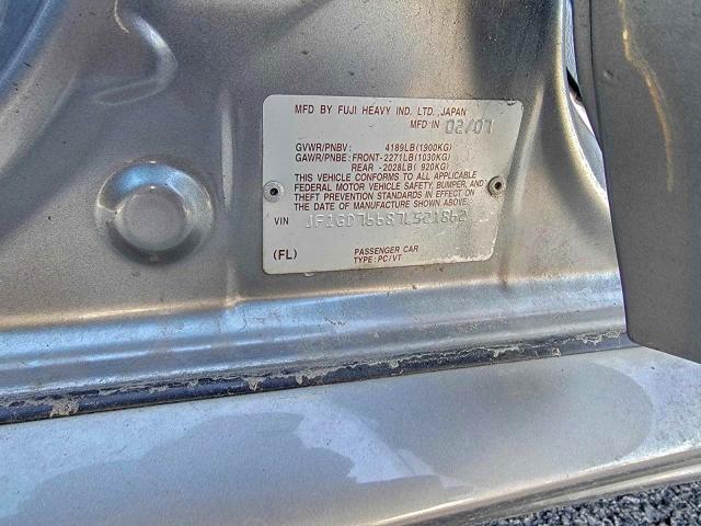 2007 SUBARU IMPREZA WR #3296241460