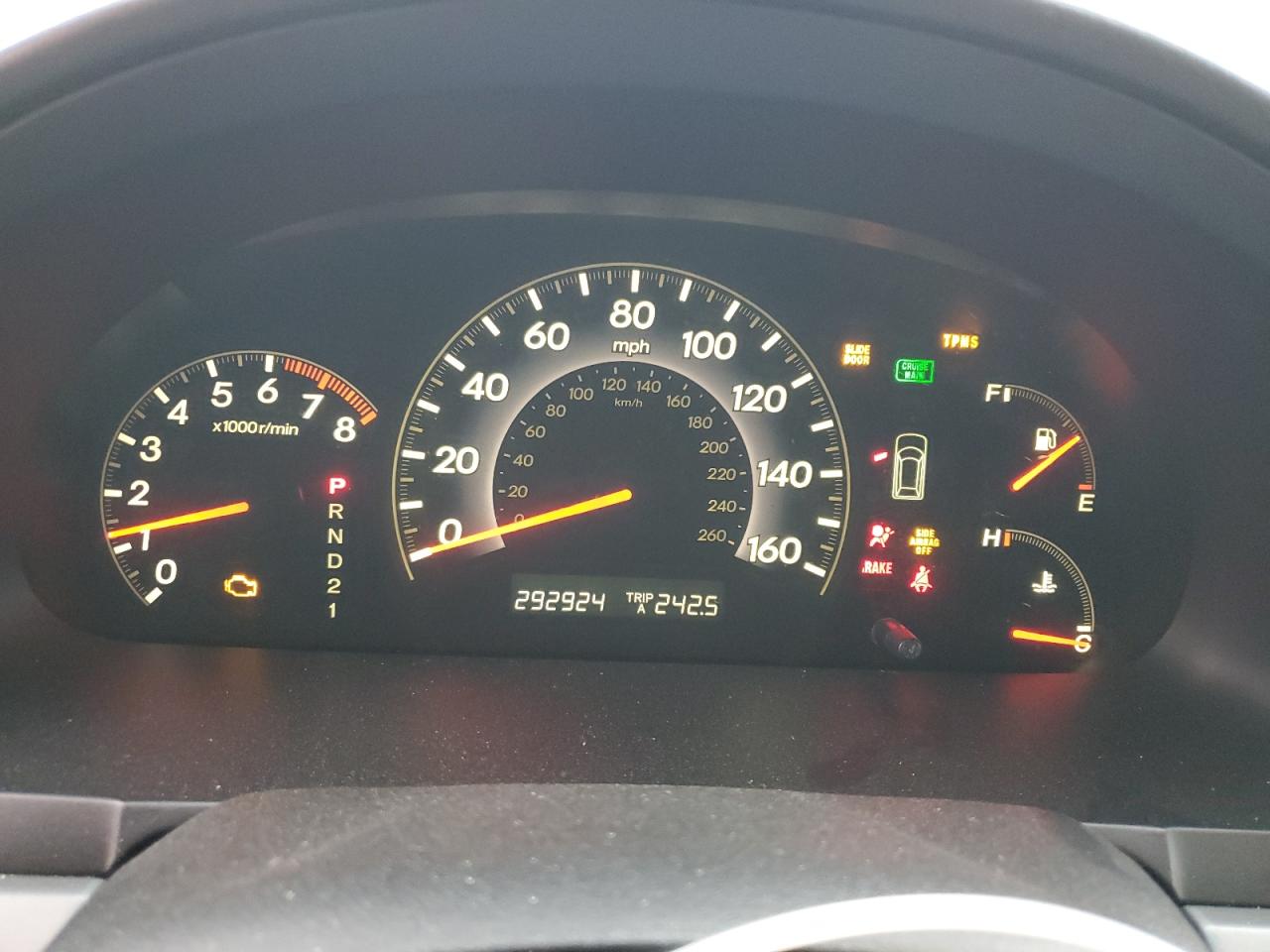 Lot #3302736040 2007 HONDA ODYSSEY EX