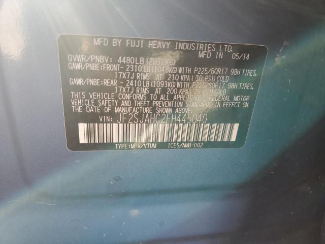 2015 SUBARU FORESTER 2 #3287677024