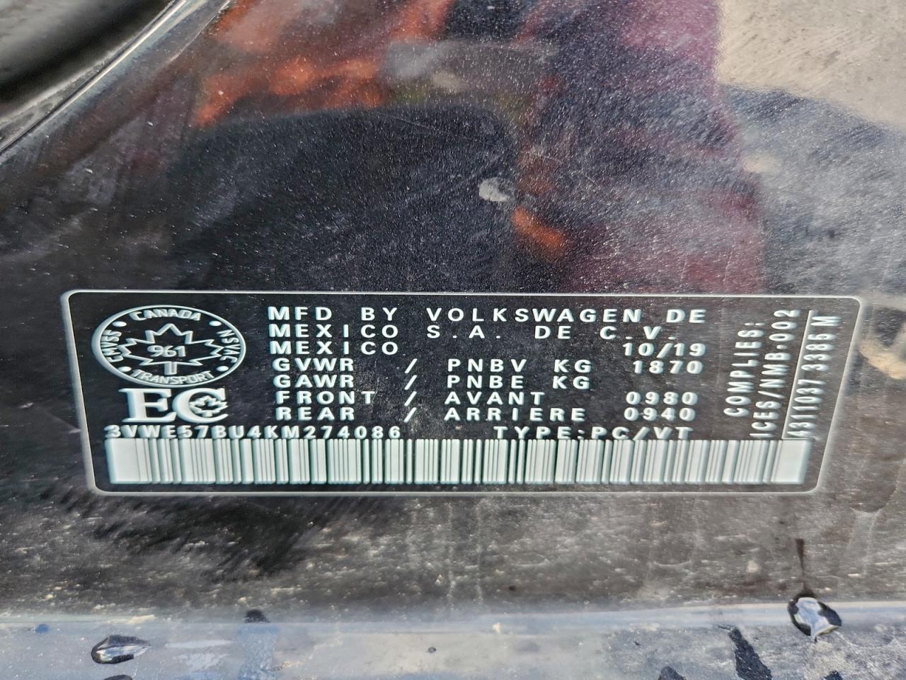 VOLKSWAGEN JETTA SEL