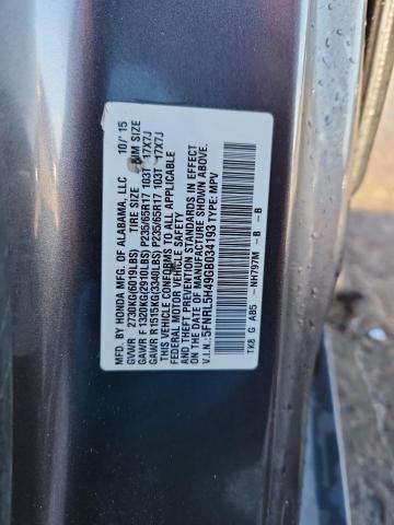 2016 HONDA ODYSSEY EX #3290640805