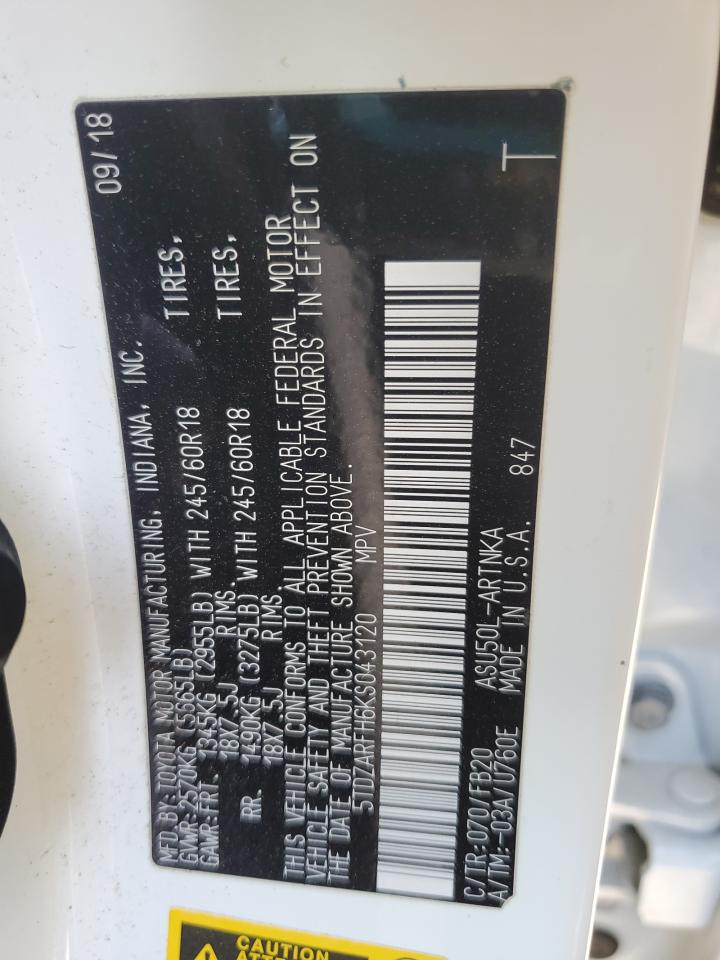 TOYOTA HIGHLANDER LE