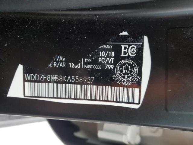 2019 MERCEDES-BENZ E 63 AMG-S WDDZF8KB8KA558927