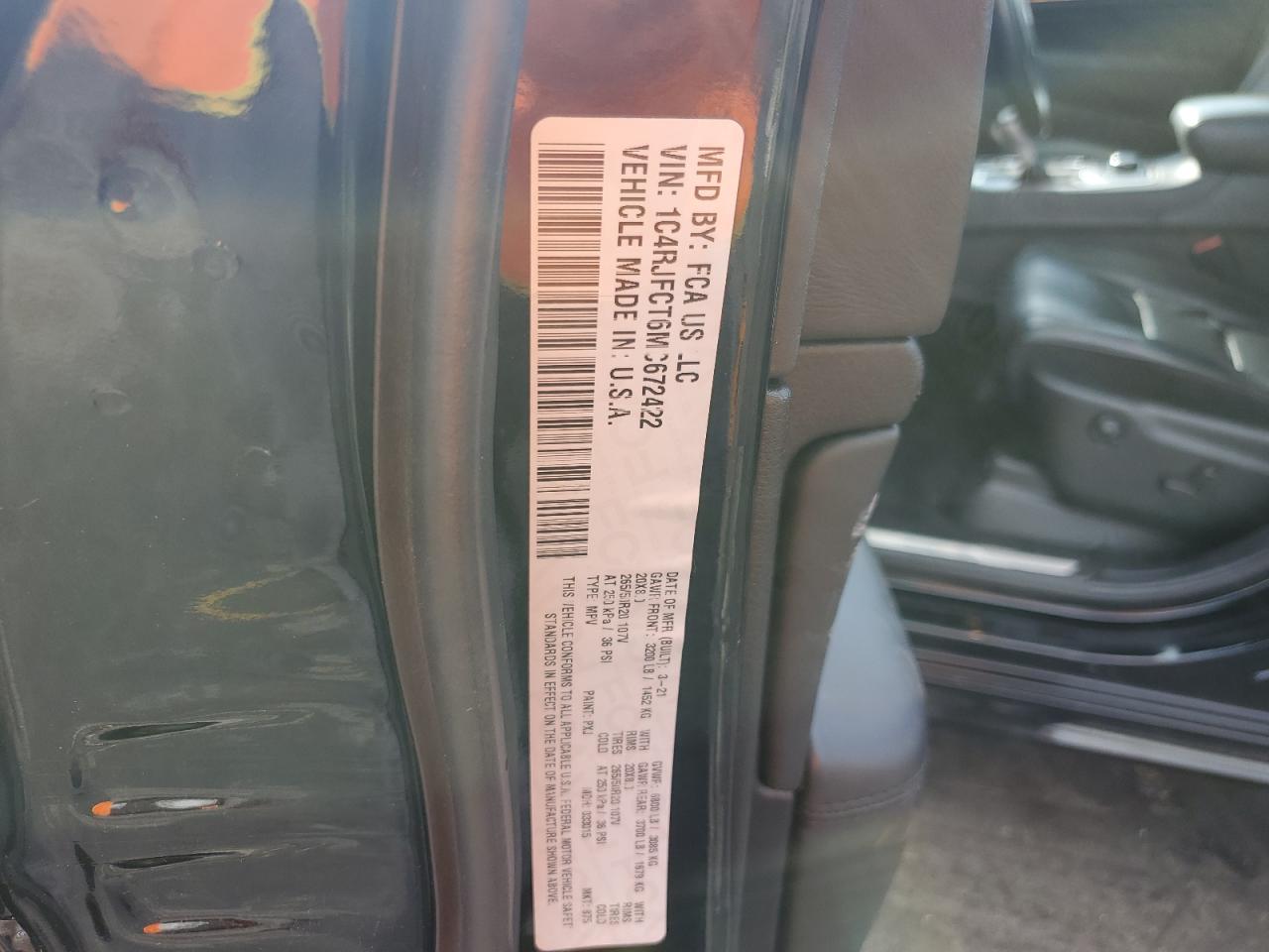 JEEP GRAND CHEROKEE OVERLAND