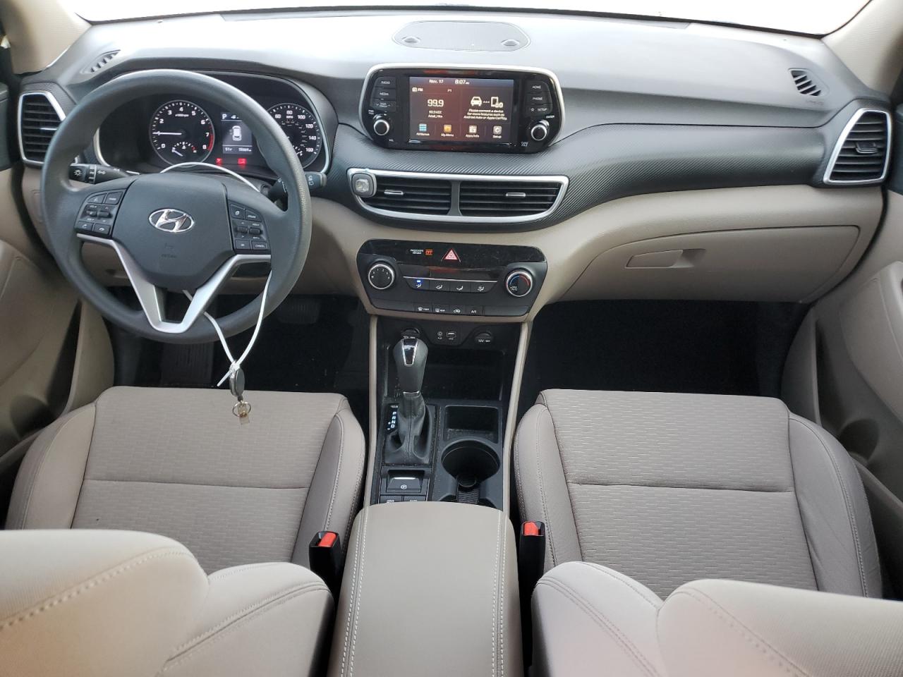 Lot #3310776974 2021 HYUNDAI TUCSON SE