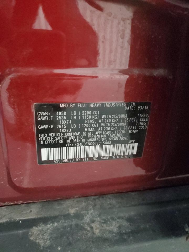 SUBARU OUTBACK 3.6R LIMITED