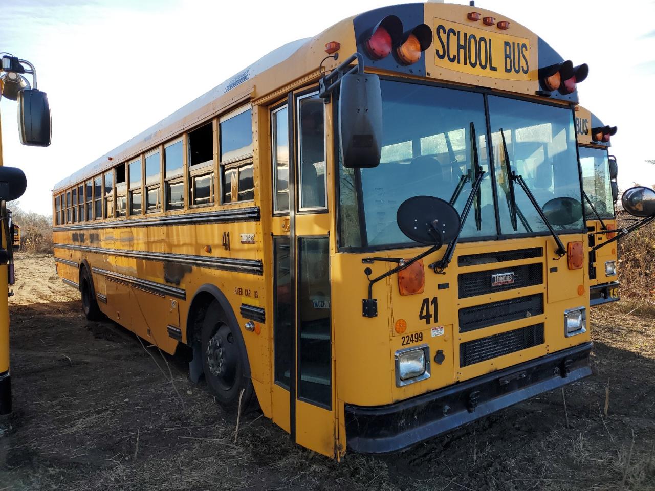 Lot #3285637322 2012 THOMAS SCHOOL BUS