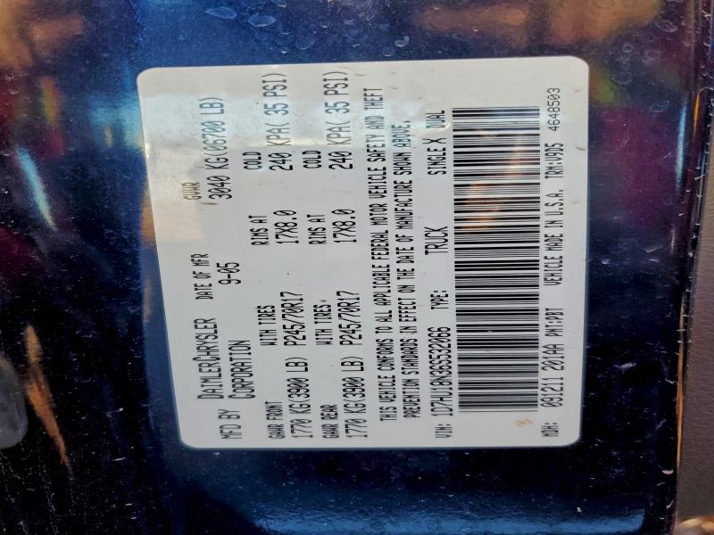 2006 DODGE RAM 1500 S #3303847574