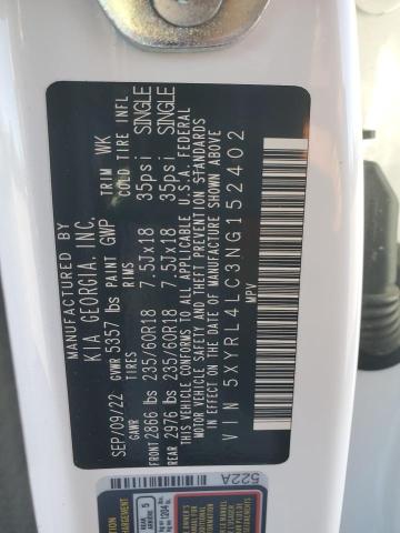 2022 KIA SORENTO S #3290249234