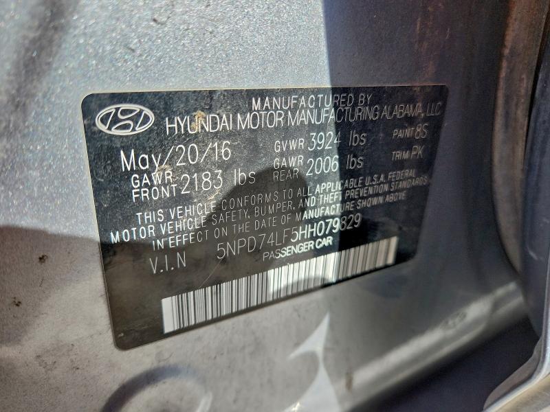 2017 HYUNDAI ELANTRA SE #3297927781