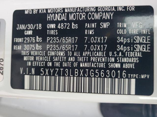 2018 HYUNDAI SANTA FE S #3293368433