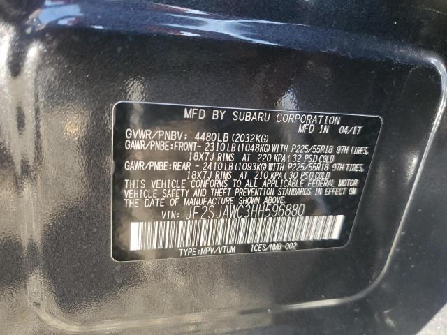 2017 SUBARU FORESTER 2 #3311467243