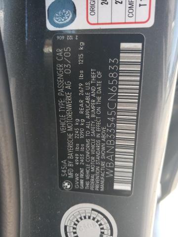 2005 BMW 545 I #3293546432