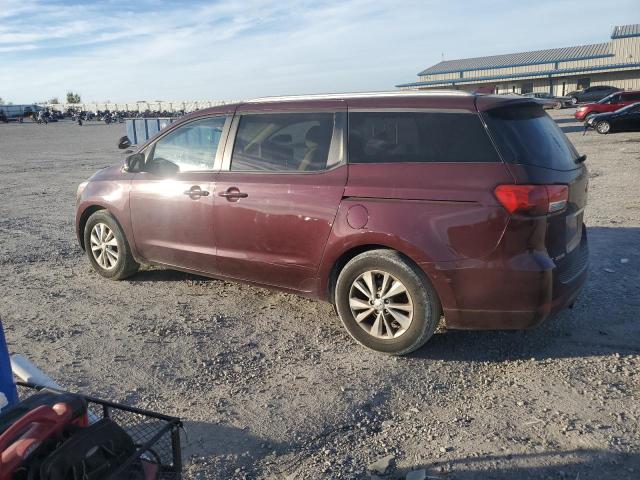 2016 KIA SEDONA LX #3291290455
