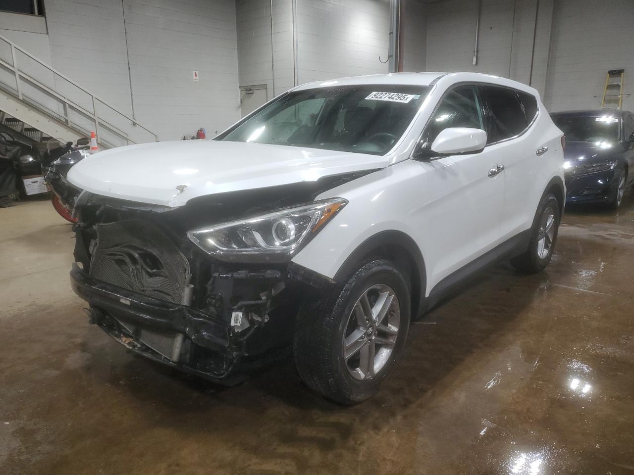 Lot #3310317980 2017 HYUNDAI SANTA FE S