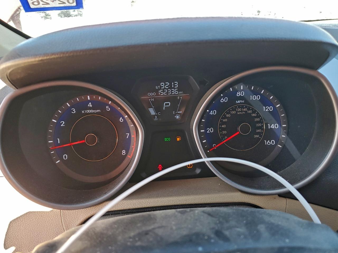 Lot #3305638729 2013 HYUNDAI ELANTRA