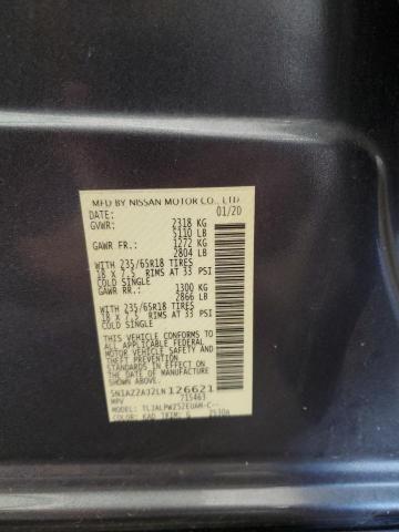 2020 NISSAN MURANO S #3303947761