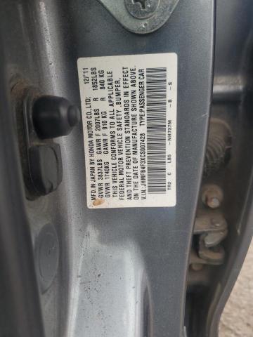 2012 HONDA CIVIC HYBR #3301602673