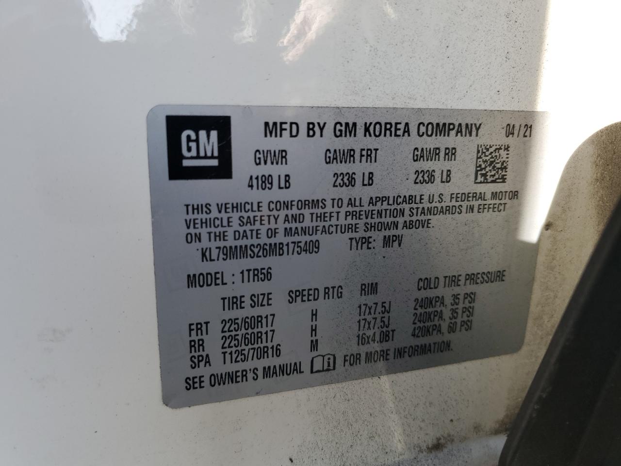 CHEVROLET TRAILBLAZER LS