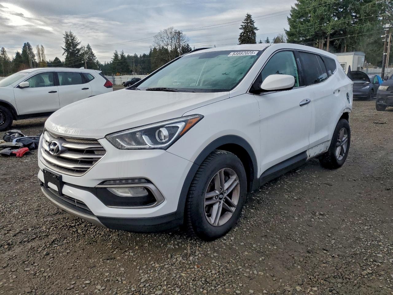 Lot #3302825937 2017 HYUNDAI SANTA FE S