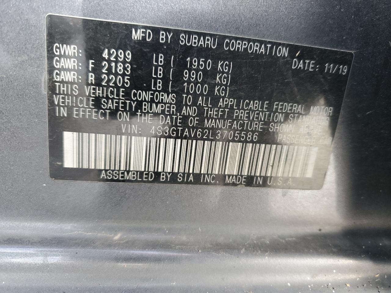 SUBARU IMPREZA PREMIUM