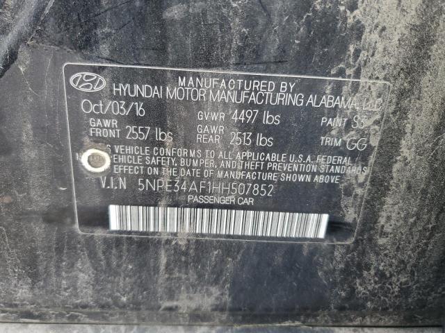 2017 HYUNDAI SONATA SPO #3301641647