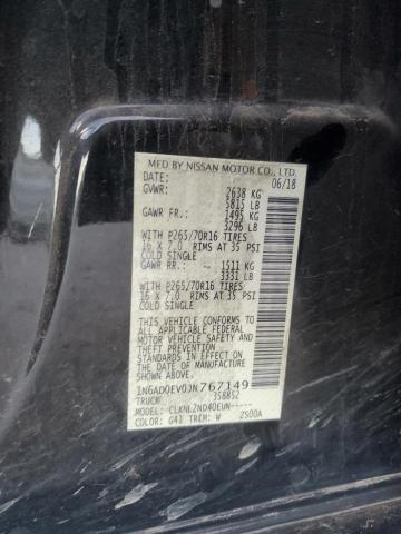 2018 NISSAN FRONTIER S #3291715240