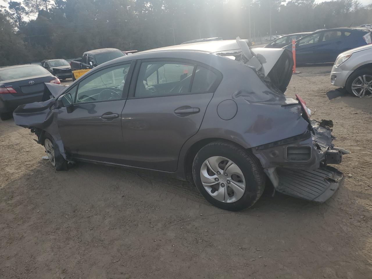 Lot #3302811913 2015 HONDA CIVIC LX