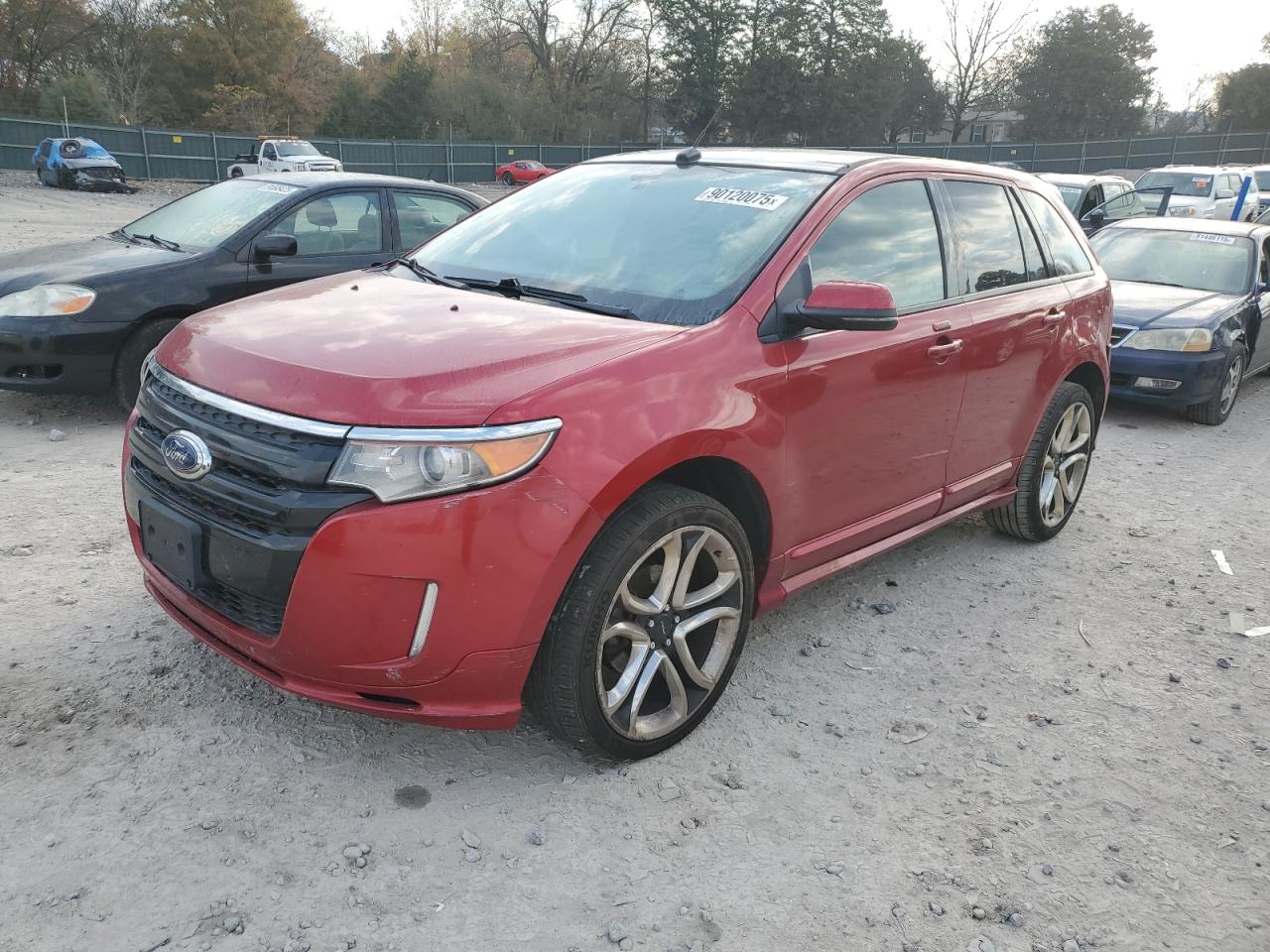 Lot #3282565867 2012 FORD EDGE SPORT