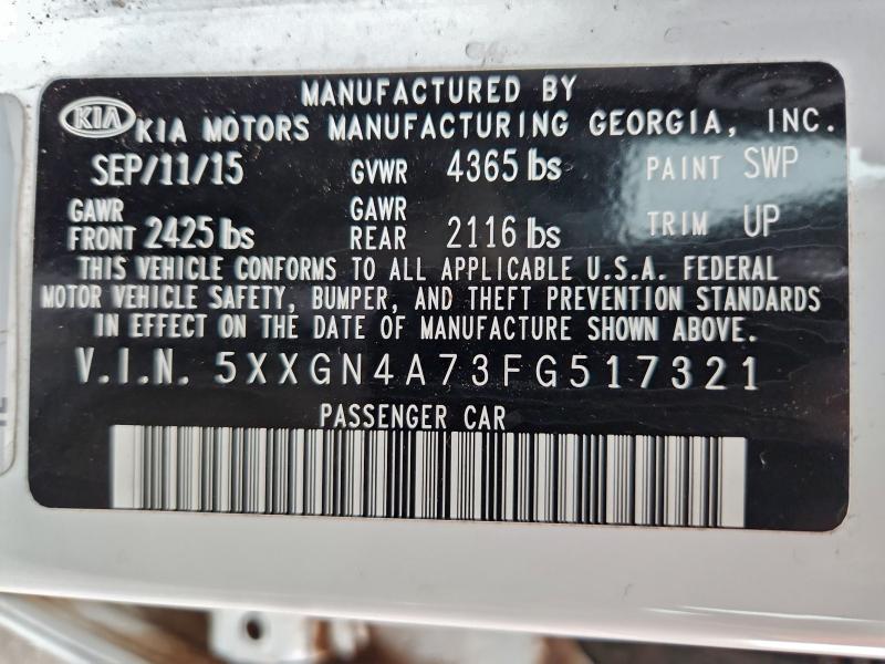 2015 KIA OPTIMA EX #3297101517