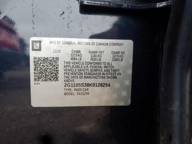 2019 CHEVROLET IMPALA PRE #3292311268