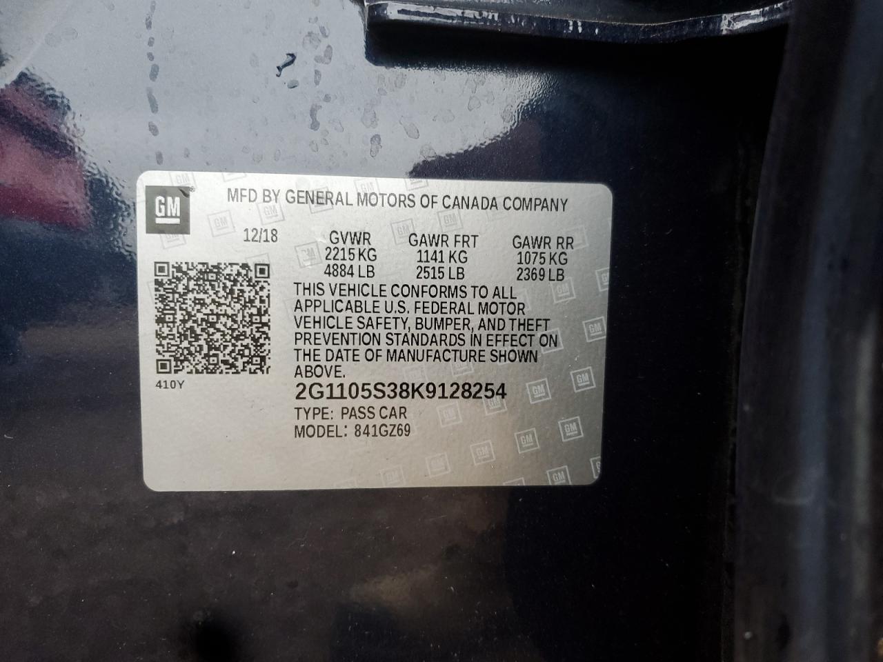 CHEVROLET IMPALA PREMIER