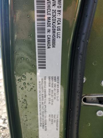 2021 DODGE CHARGER SX #3298105164