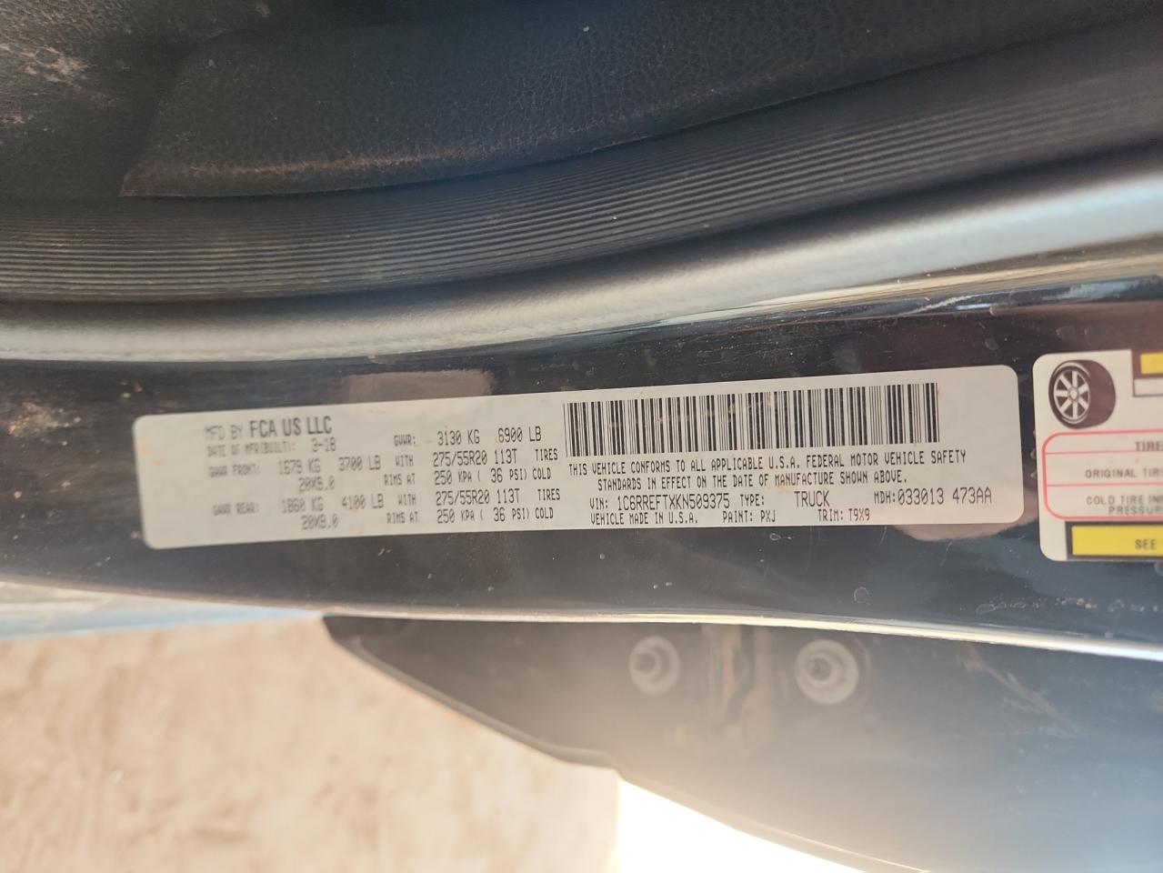 RAM 1500 BIG HORN/LONE STAR