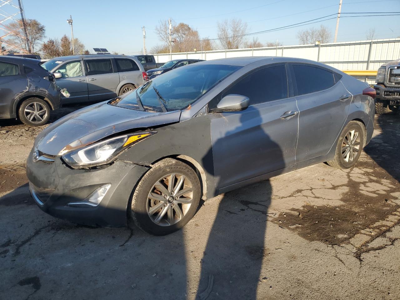 Lot #3291463469 2015 HYUNDAI ELANTRA SE