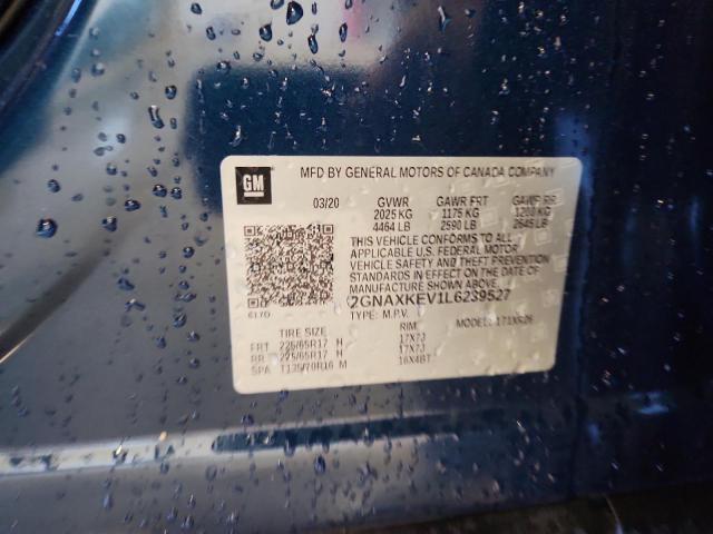 2020 CHEVROLET EQUINOX LT #3303701027