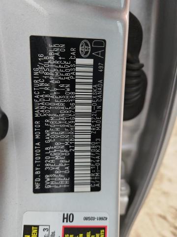 2016 TOYOTA COROLLA L #3290273222