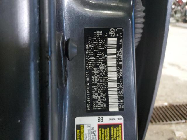 2011 TOYOTA COROLLA BA #3290263215