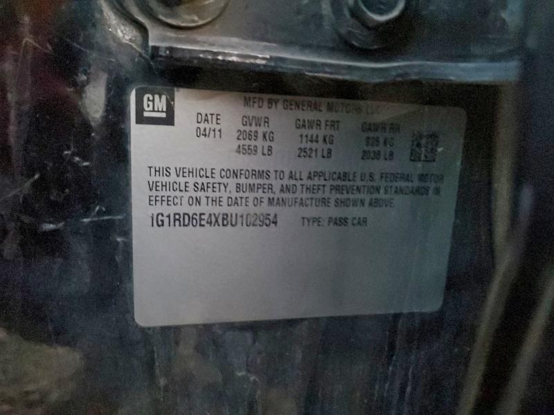 2011 CHEVROLET VOLT #3303837516