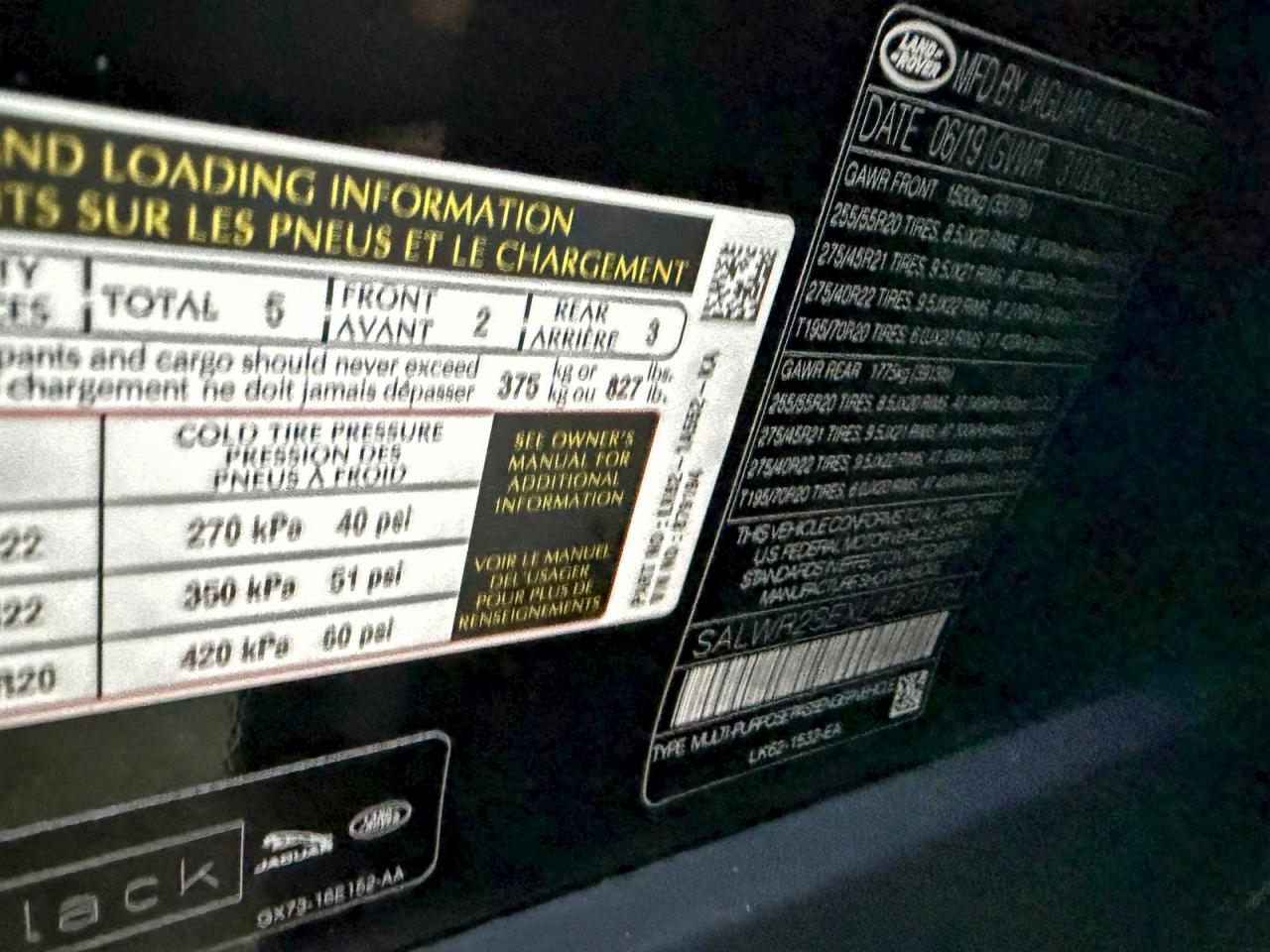 LAND ROVER RANGE ROVER P525 HSE