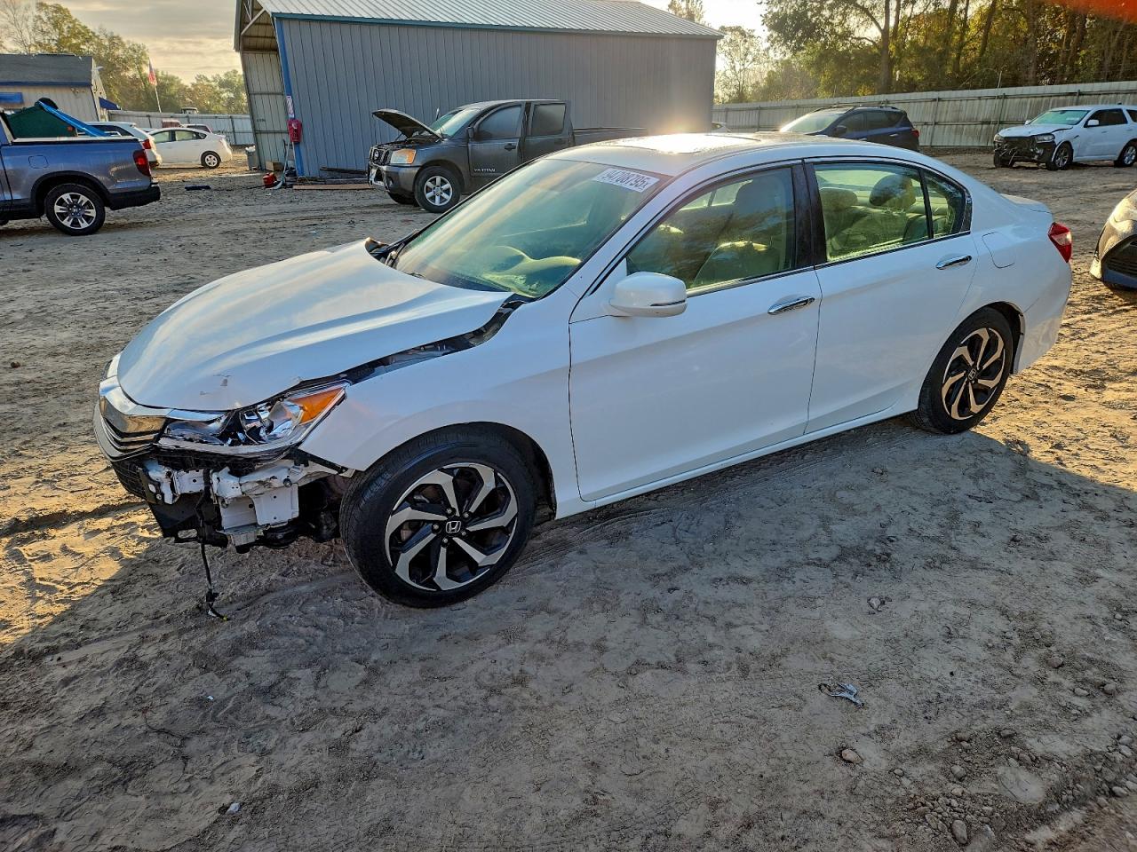 Lot #3302860911 2016 HONDA ACCORD EXL
