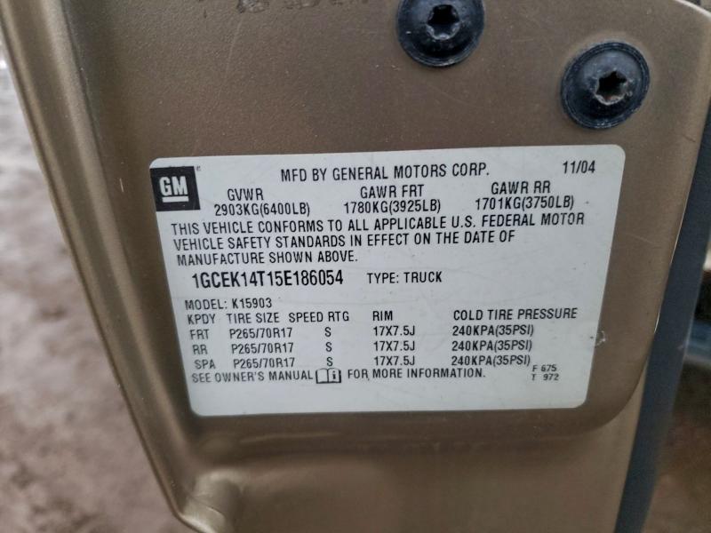 2005 CHEVROLET SILVERADO #3301662658