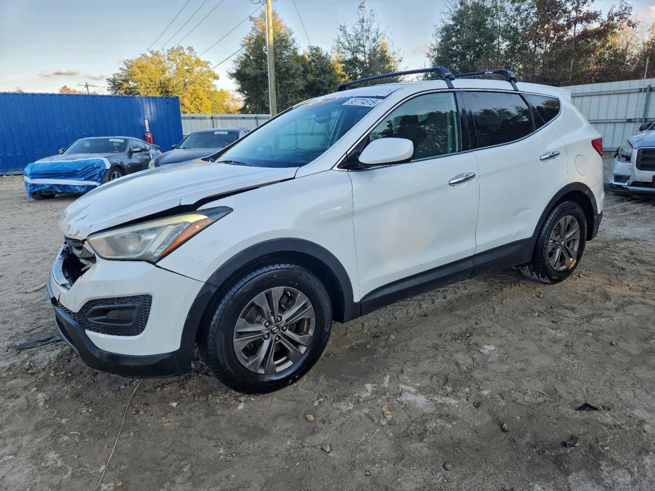 Lot #3301810341 2014 HYUNDAI SANTA FE S