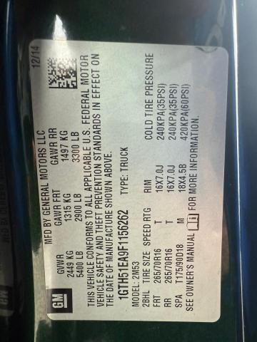 2015 GMC CANYON #3286678303