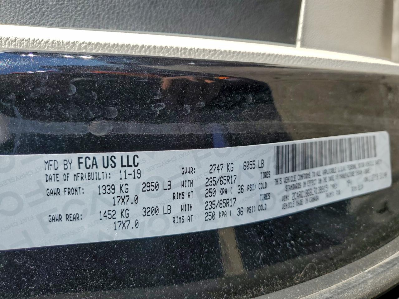 CHRYSLER PACIFICA TOURING L