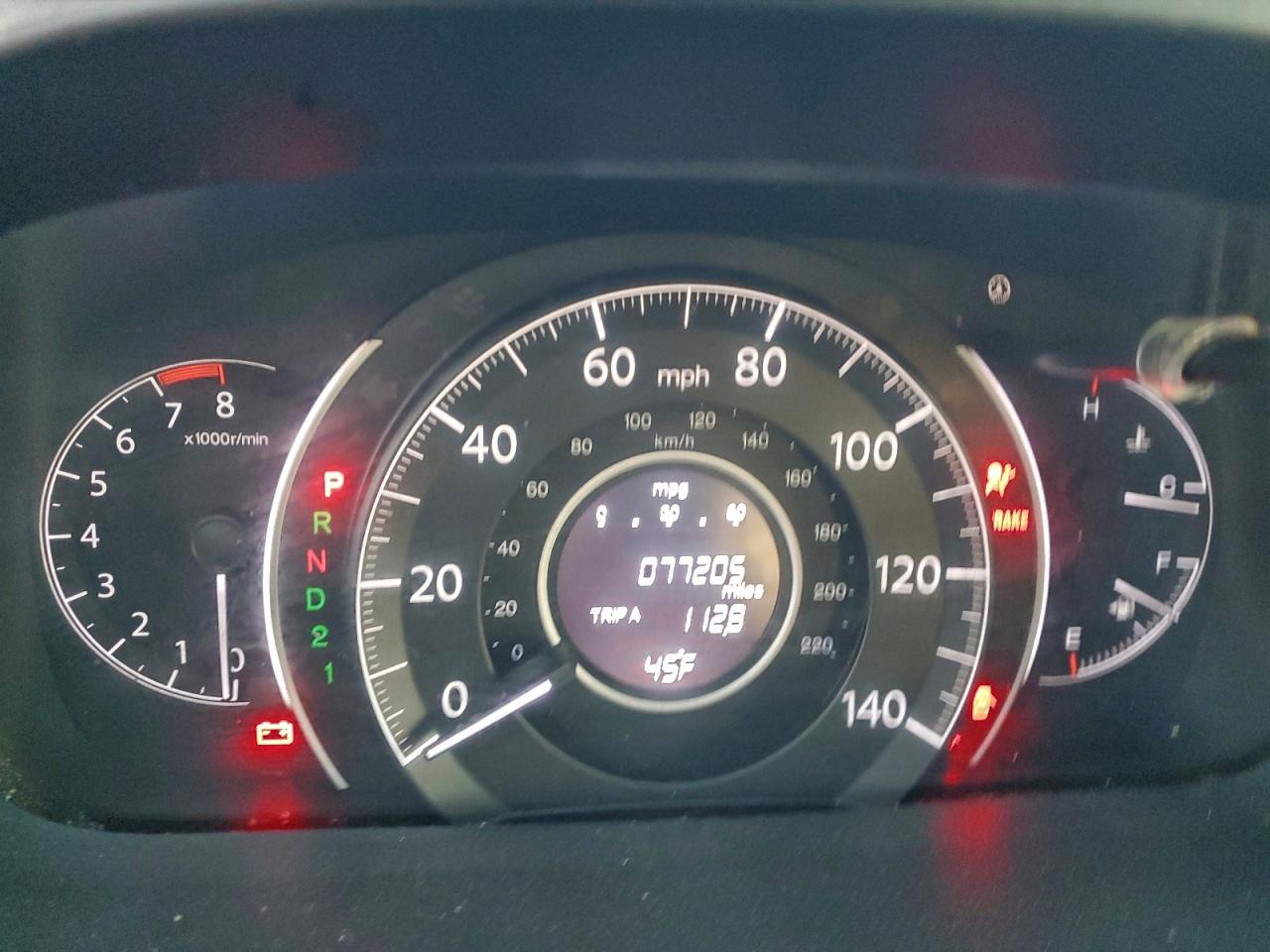 Lot #3305417434 2014 HONDA CR-V EX