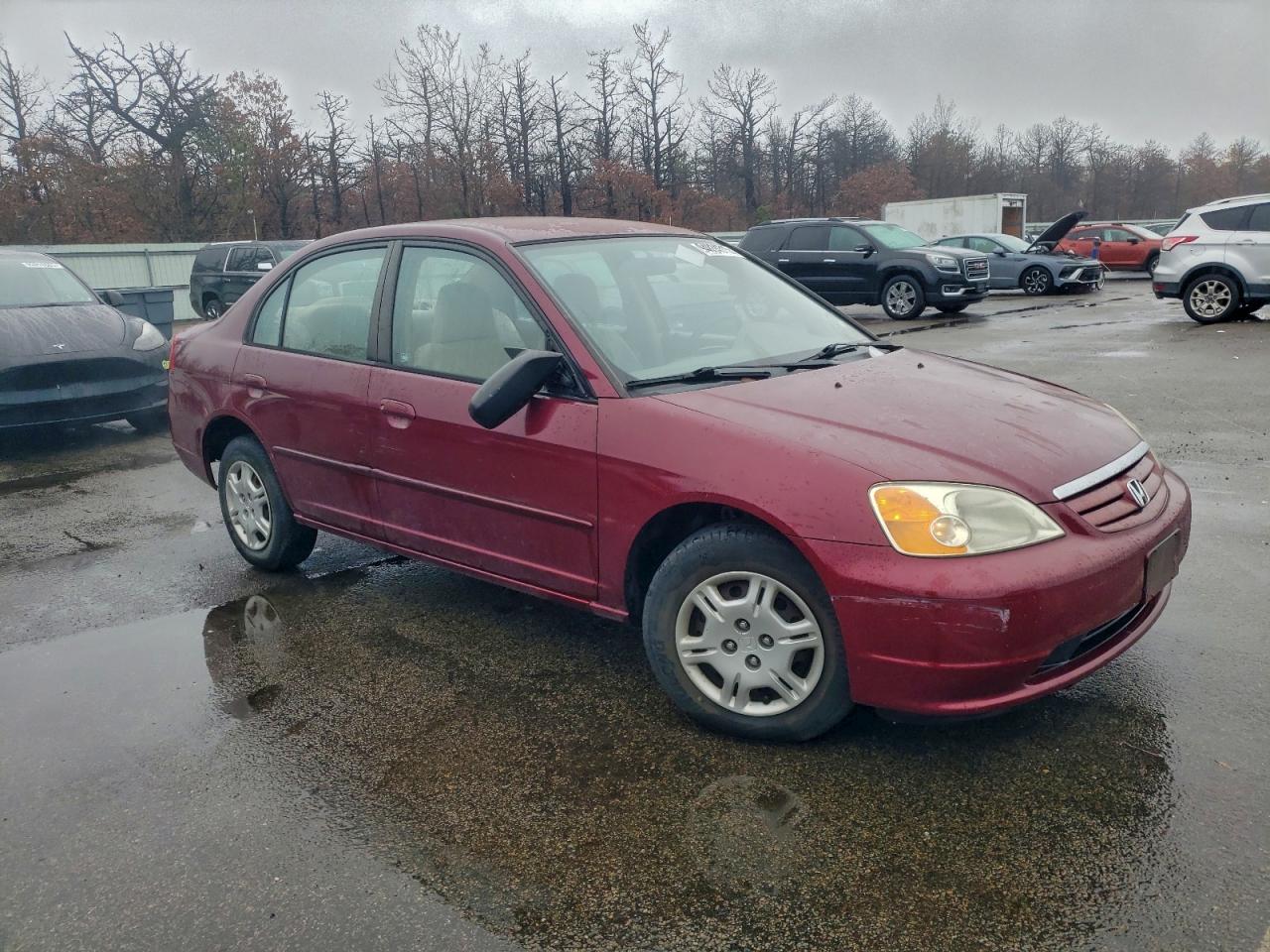 Lot #3304519470 2002 HONDA CIVIC LX