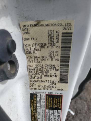 2021 NISSAN FRONTIER S #3302778900