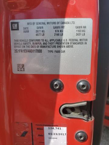 2010 CHEVROLET CAMARO LS - 2G1FA1EV4A9117808